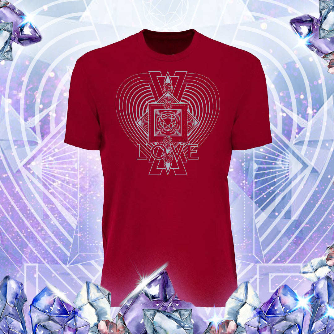 Love crew-neck t-shirt