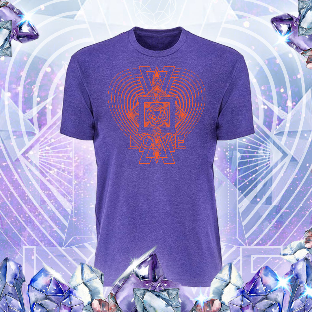 Love crew-neck t-shirt