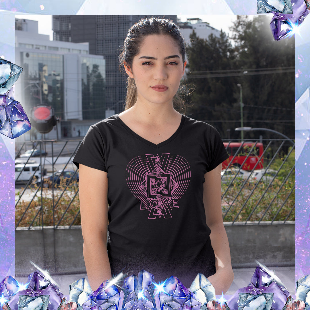 Love v-neck t-shirt