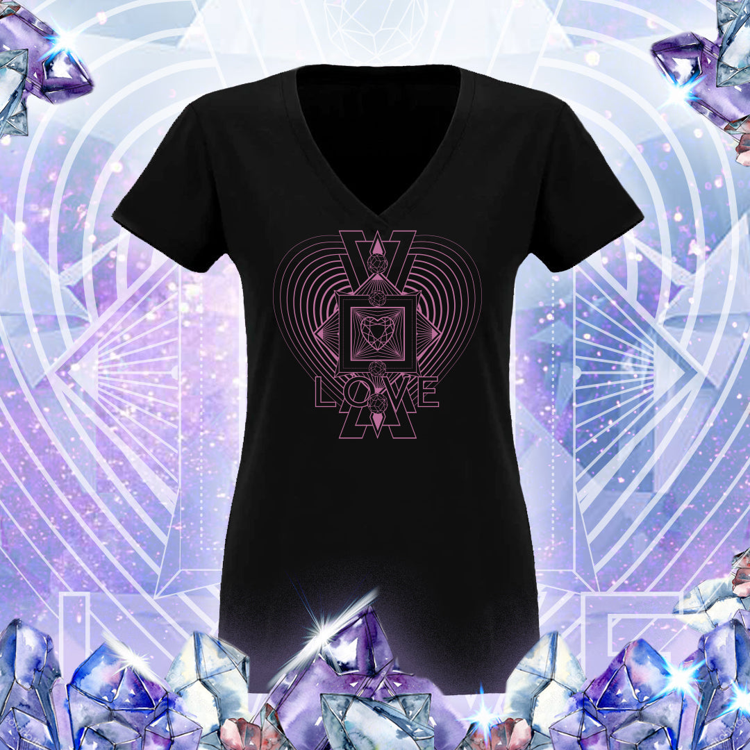 Love v-neck t-shirt