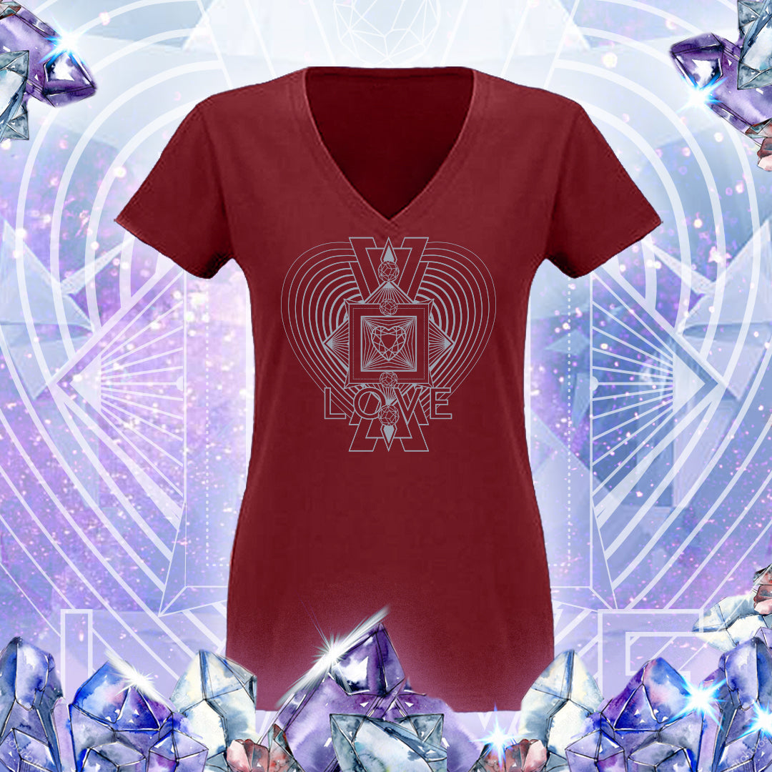 Love v-neck t-shirt
