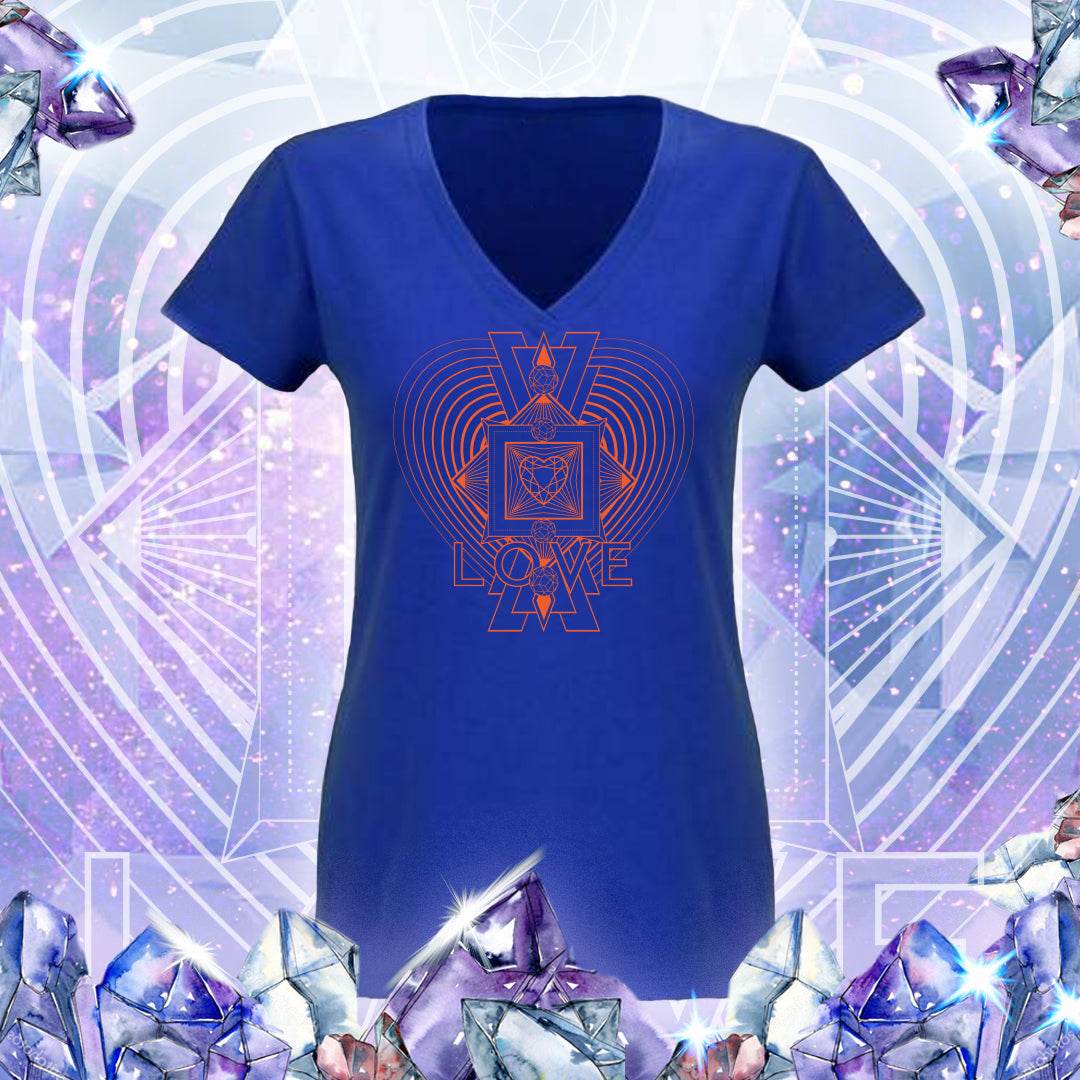 Love v-neck t-shirt