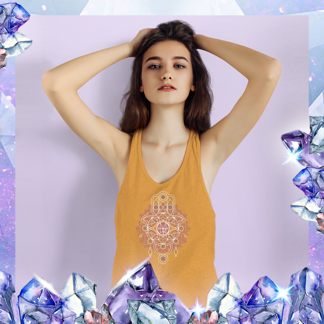 Hamsa Sigil Yoga Wear Tank
