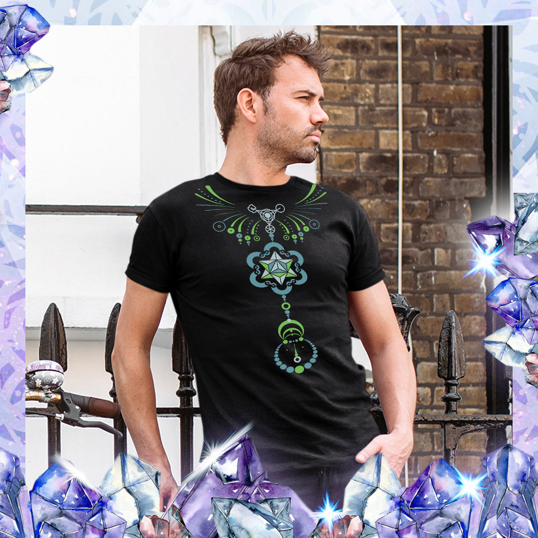 Crop Circle crew-neck t-shirt