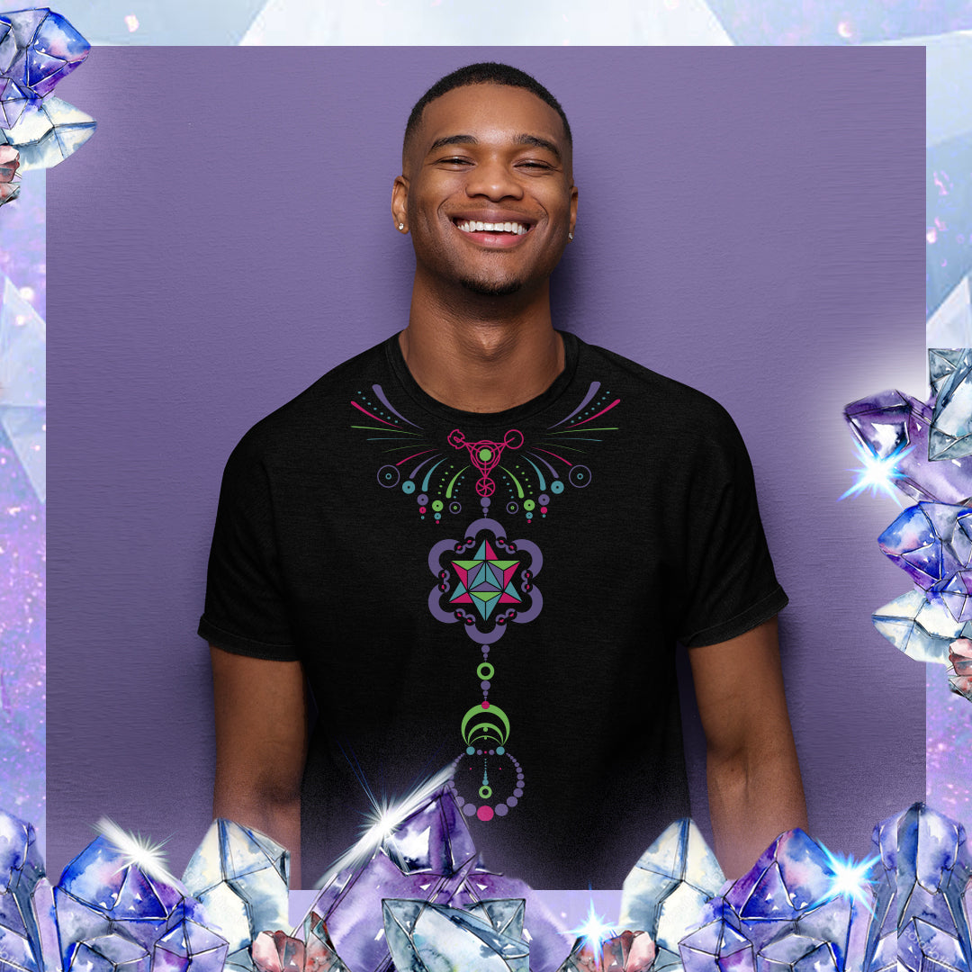 Crop Circle crew-neck t-shirt