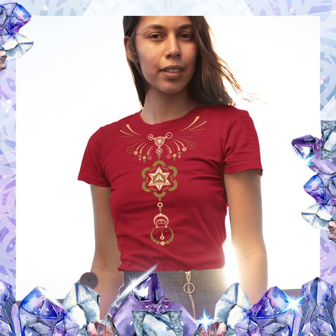 Crop Circle crew-neck t-shirt