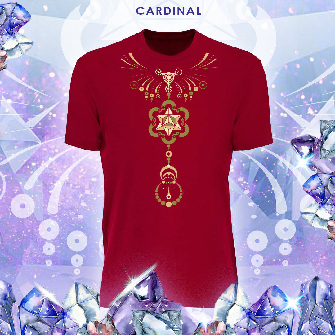Crop Circle crew-neck t-shirt